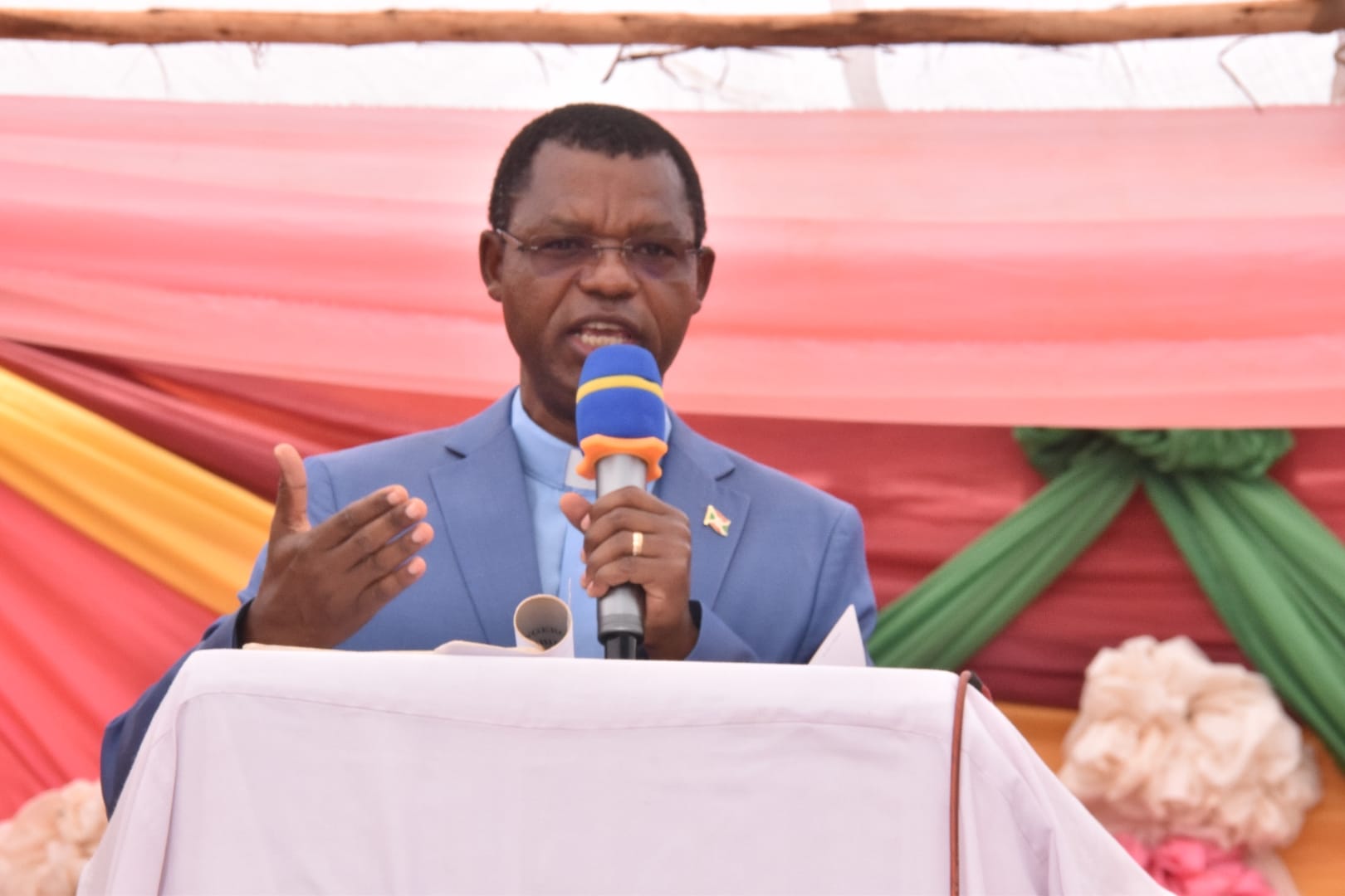 Les chrétiens de l’Eglise Méthodiste Unie de Butamya félicités pour les travaux de développement en train de réaliser