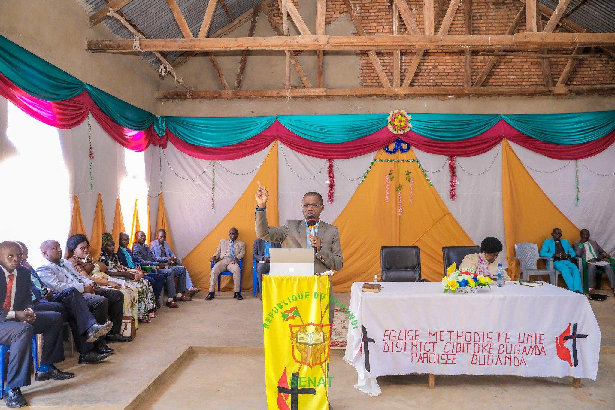 Les chrétiens de l’Eglise Méthodiste Unie de la commune Buganda invités à avoir l’amour du prochain