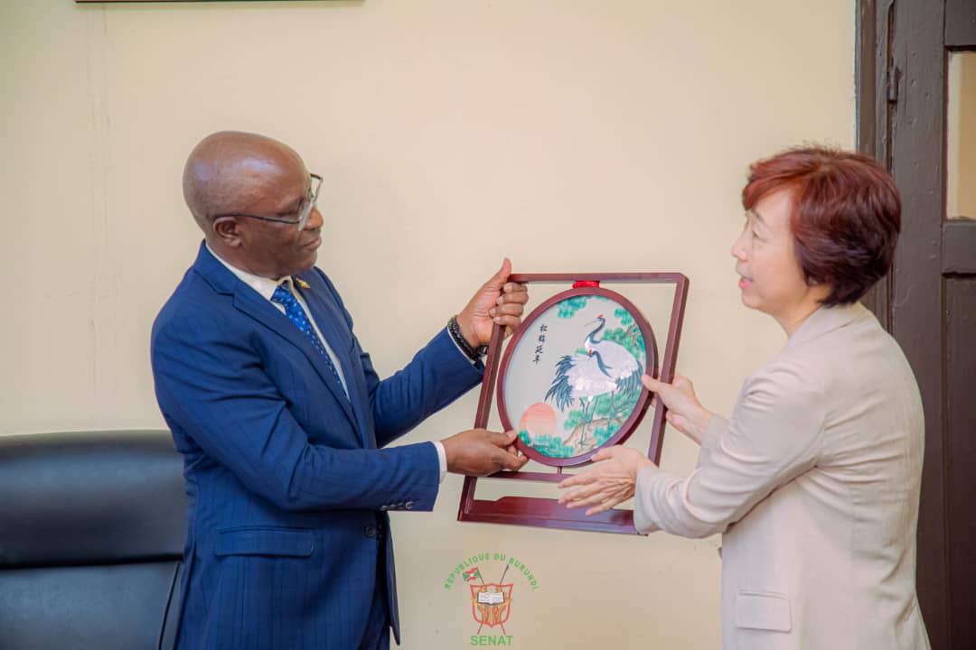 Le Président du Sénat reçoit respectivement en audience le Représentant du PNUD et l’Ambassadeur de Chine au Burundi Le Président du Sénat reçoit respectivement en audience le Représentant du PNUD et l’Ambassadeur de Chine au Burundi