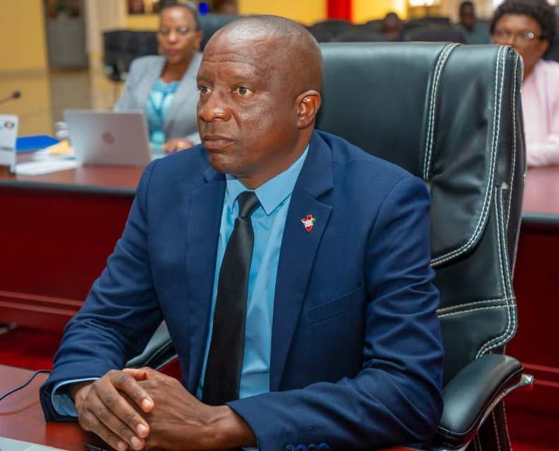 Le nouveau sénateur Gad Nyukuri a siégé